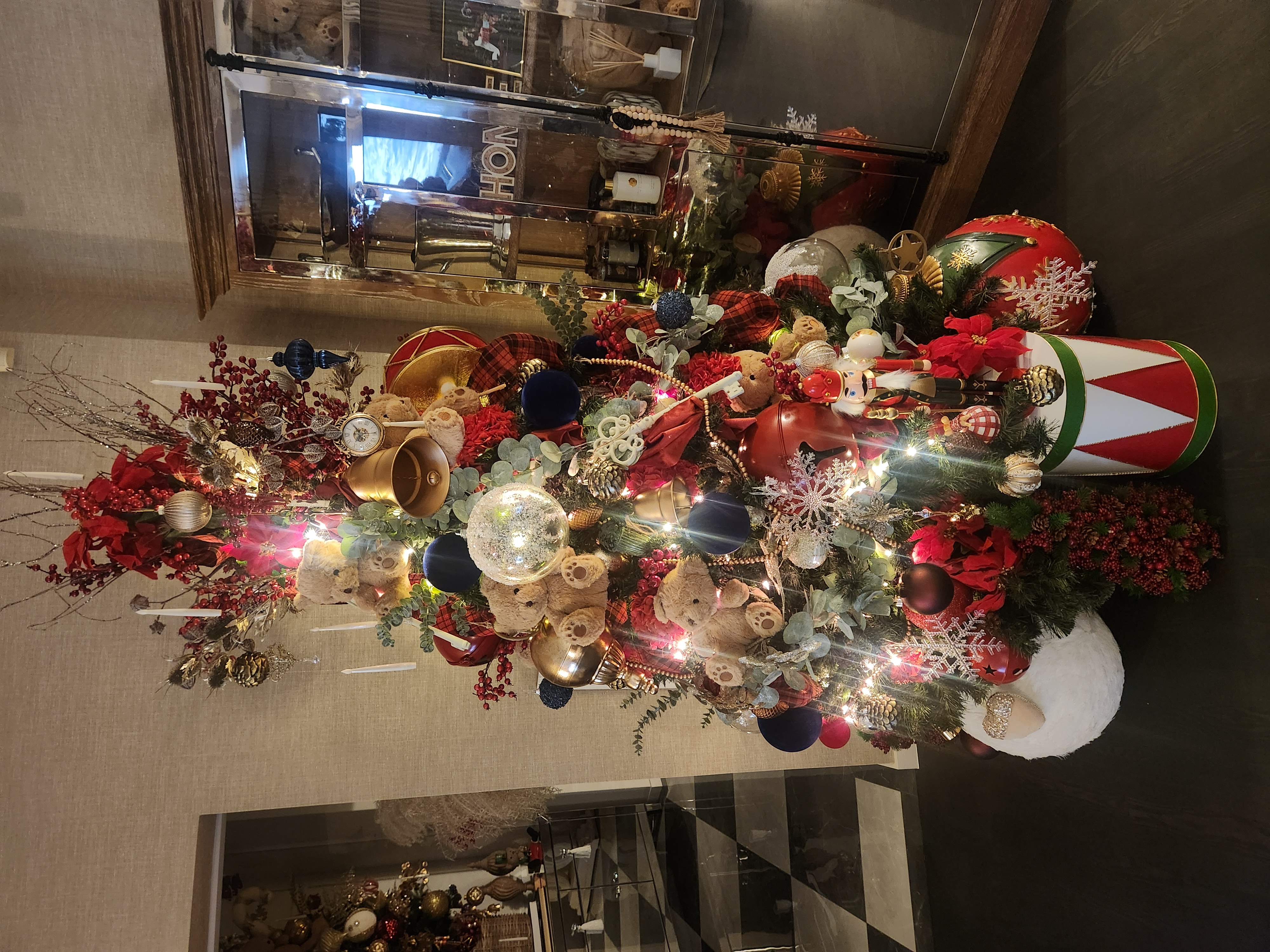 Luksusowa choinka misiowa